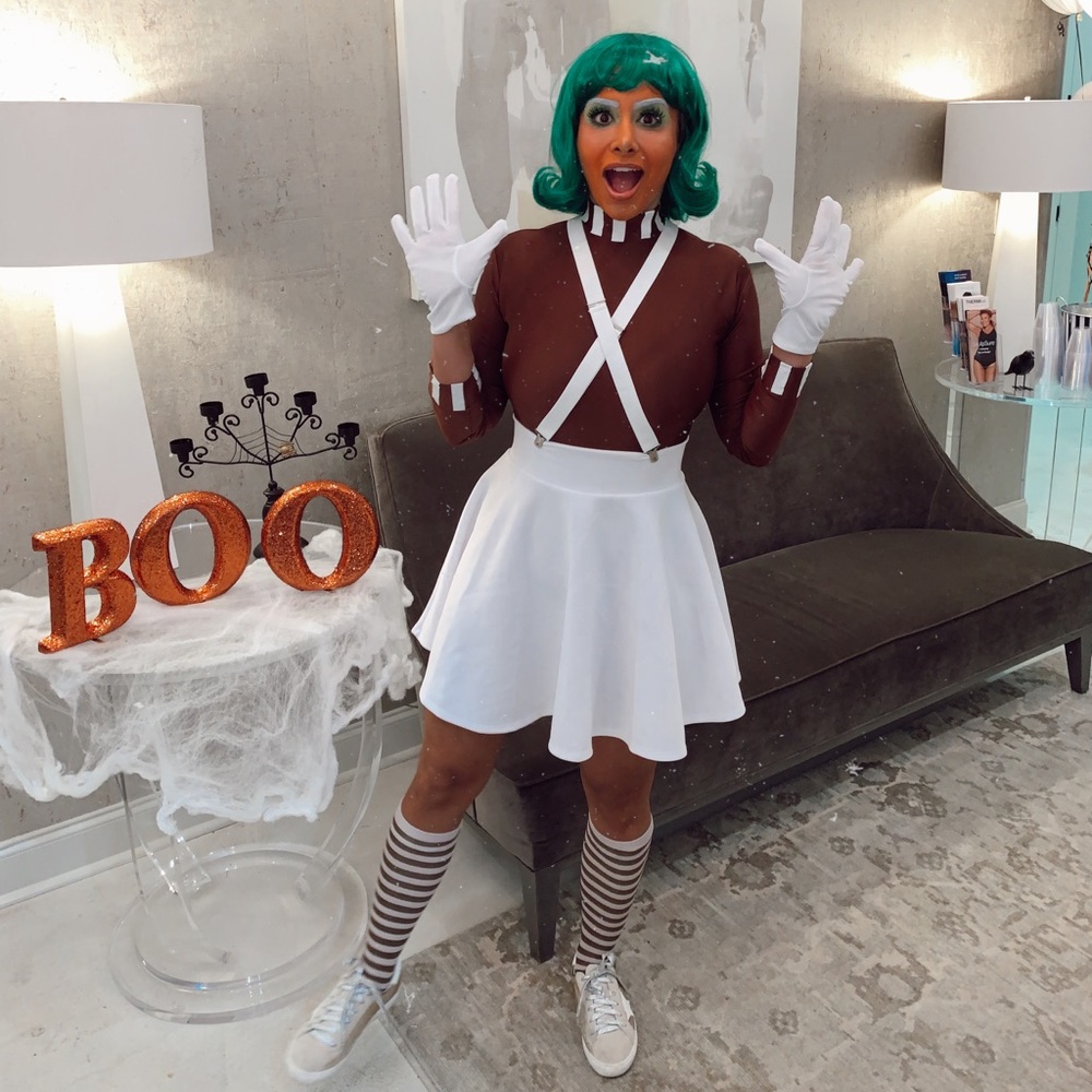 HALLOWEEN OOMPA LOOMPA homemade costume.
